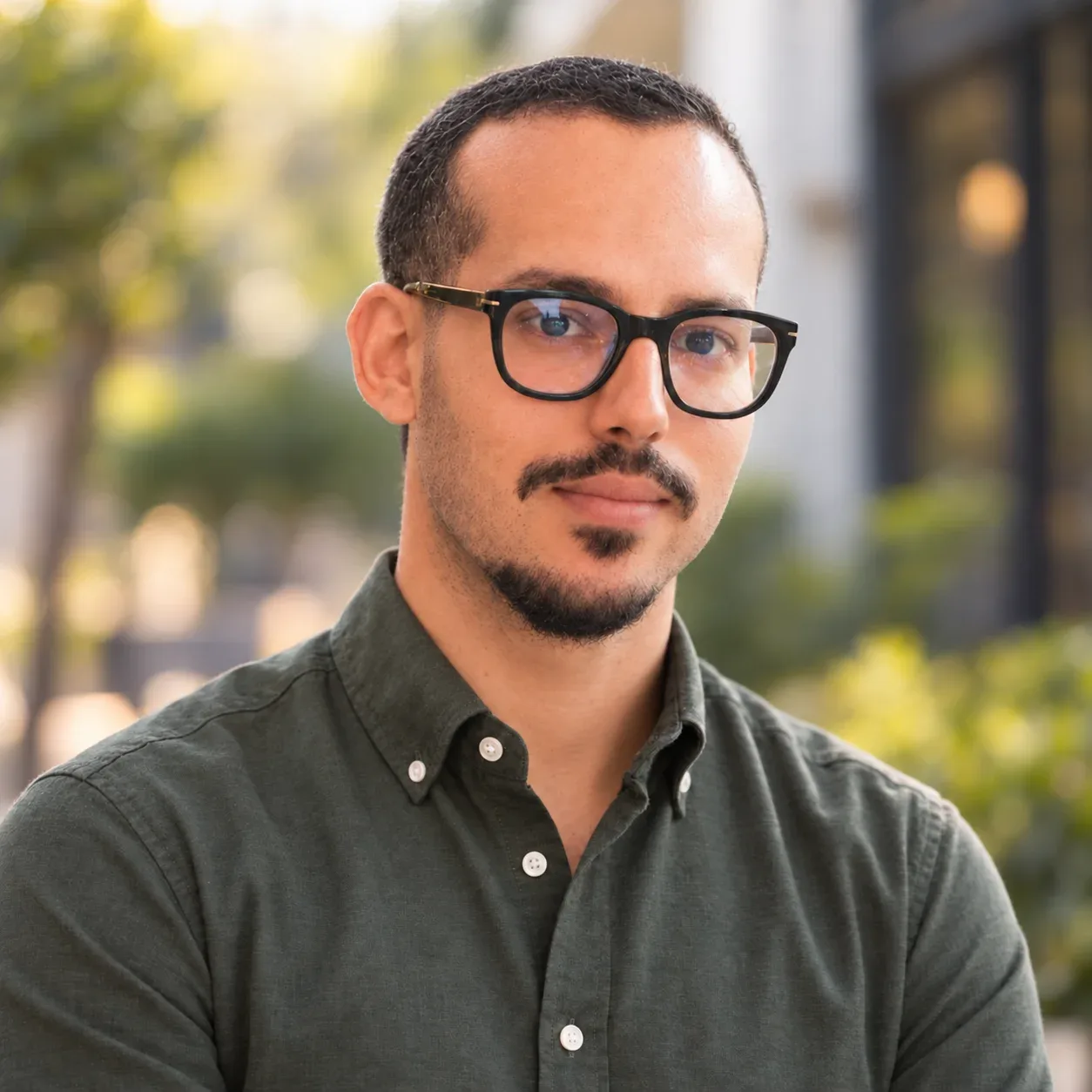 Portrait of Malek Smida